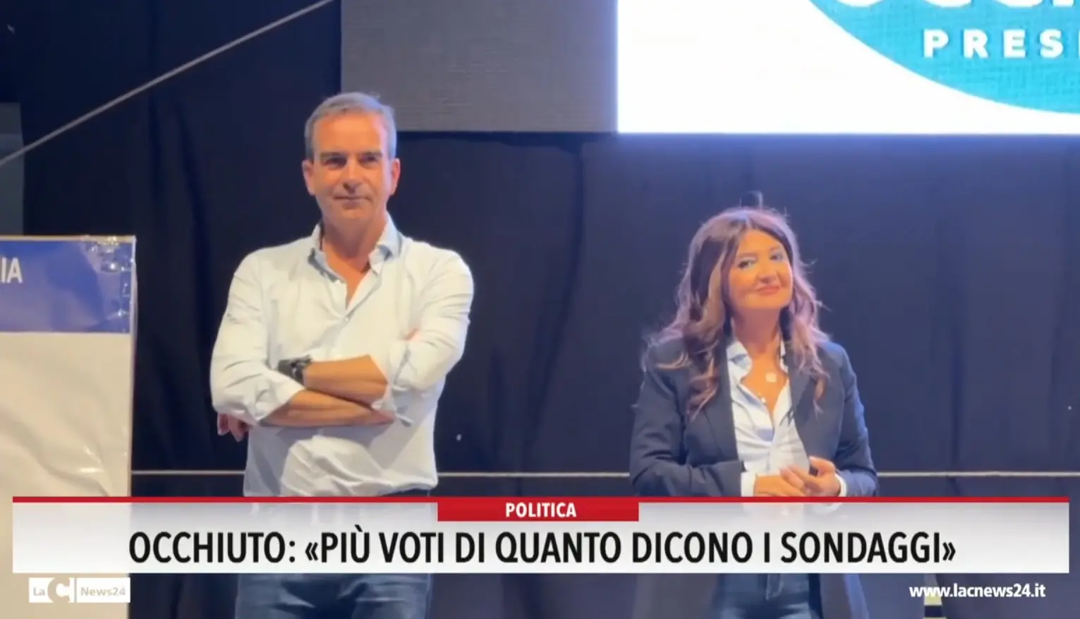 Occhiuto: «Più voti di quanto dicono i sondaggi»