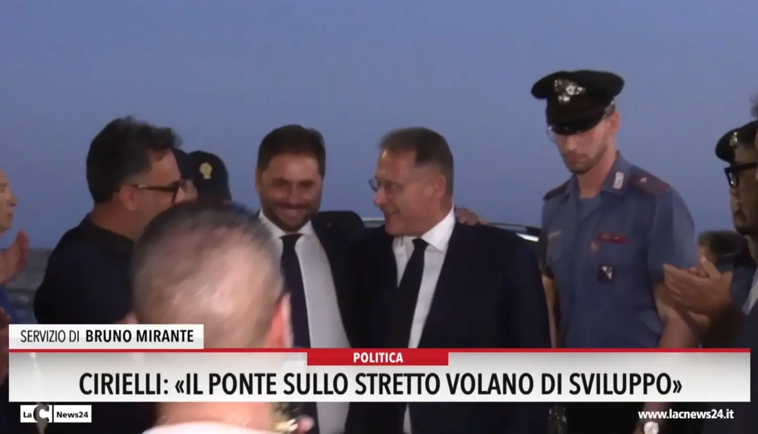 Cirielli: «Il ponte sullo stretto volano di sviluppo»