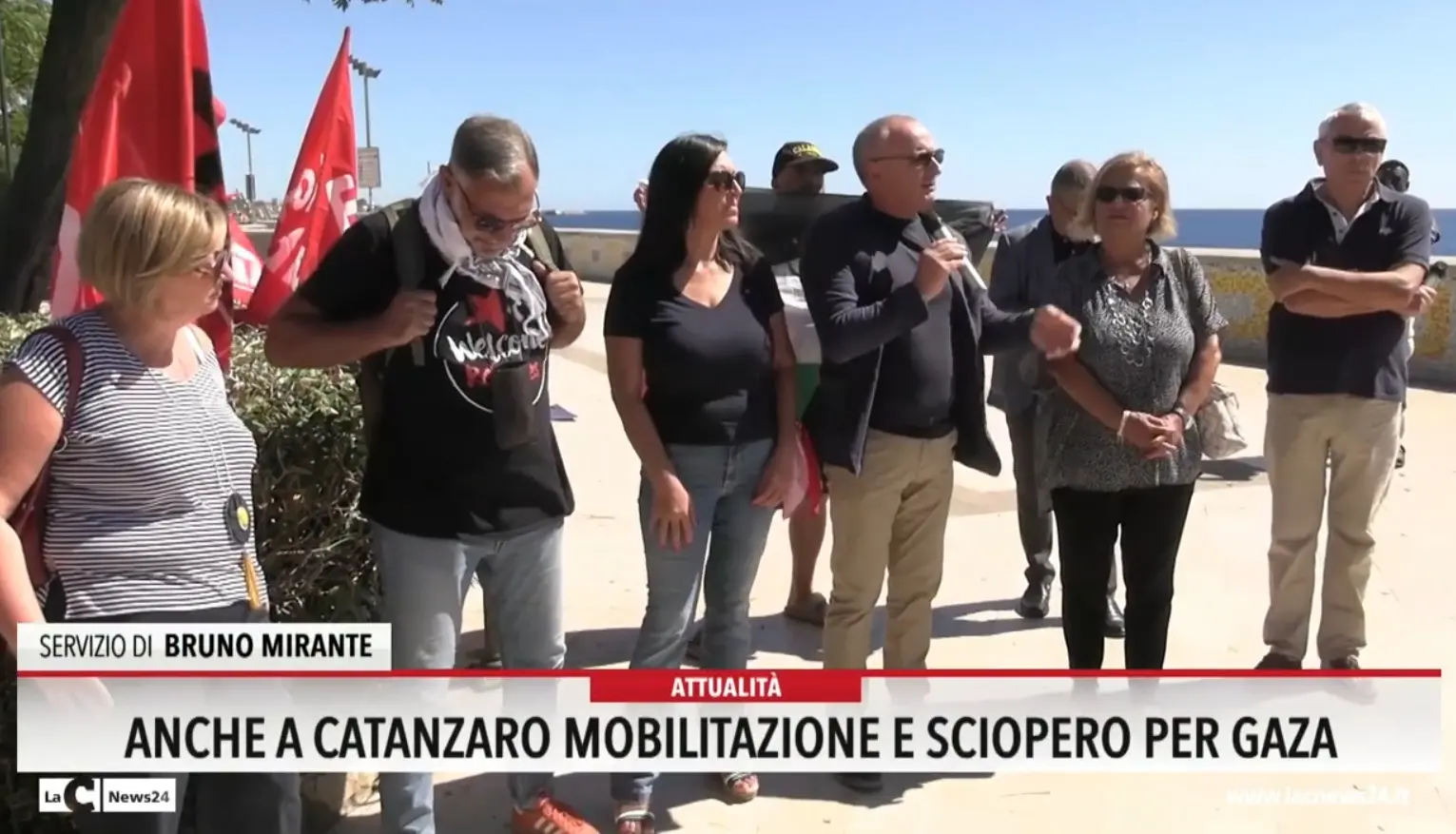A Catanzaro mobilitazione e sciopero per Gaza