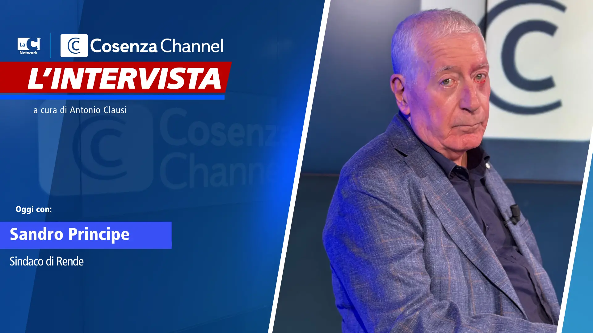 Principe: «Non credo molto ai sondaggi, ma Tridico organizzi tre grossi eventi»