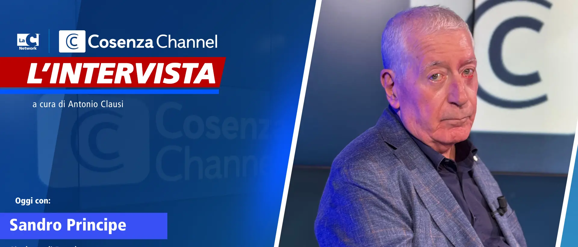 Principe: «Non credo molto ai sondaggi, ma Tridico organizzi tre grossi eventi»