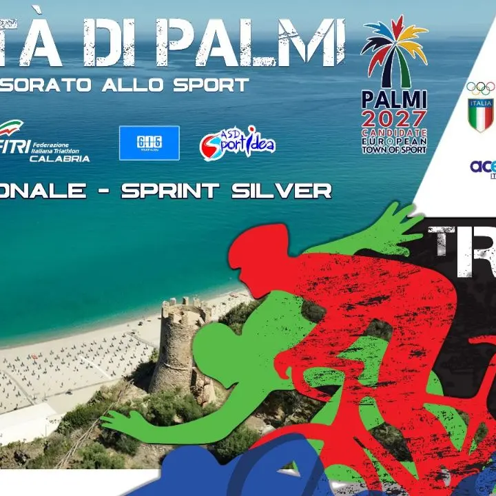 Tutto pronto per il “Triathlon Race 2025 – Città di Palmi”: domenica oltre 120 atleti in gara