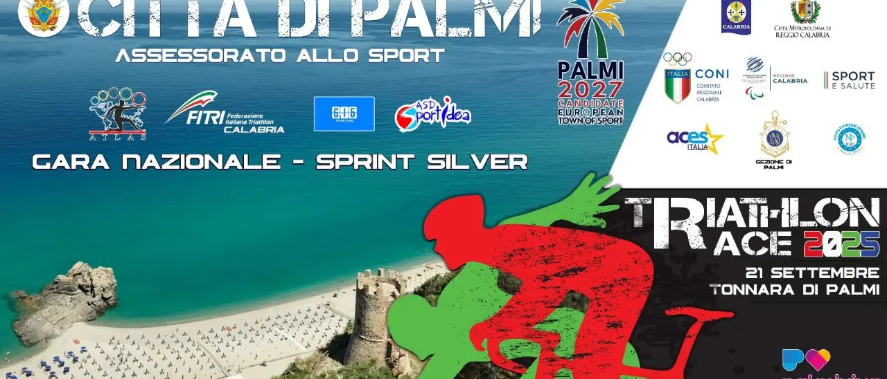 Tutto pronto per il “Triathlon Race 2025 – Città di Palmi”: domenica oltre 120 atleti in gara