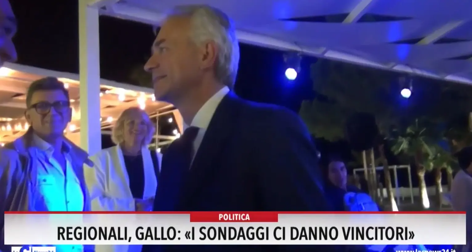 Regionali, Gallo: «I sondaggi ci danno vincitori»