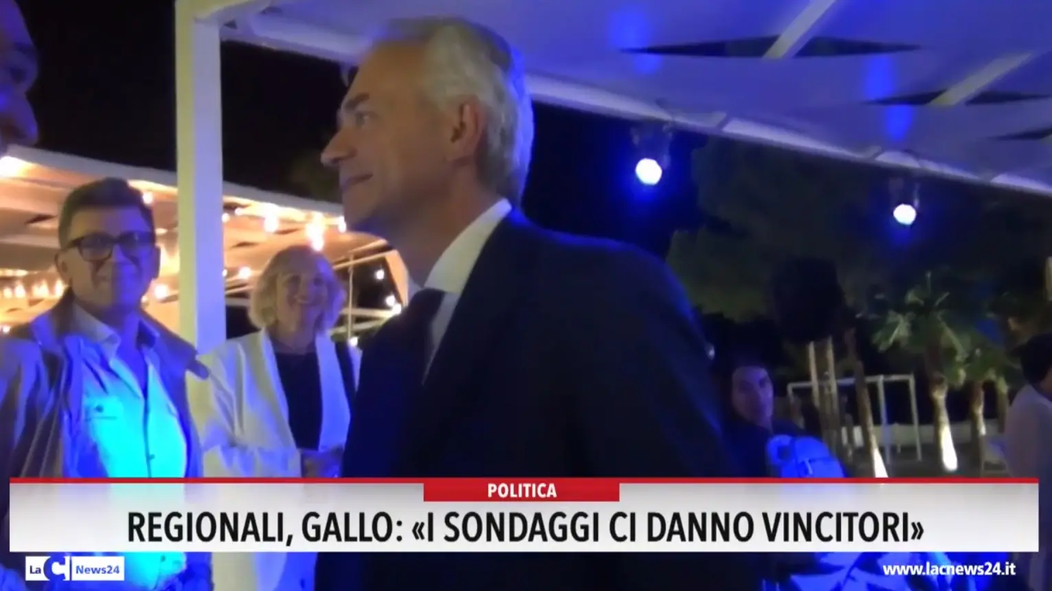 Regionali, Gallo: «I sondaggi ci danno vincitori»