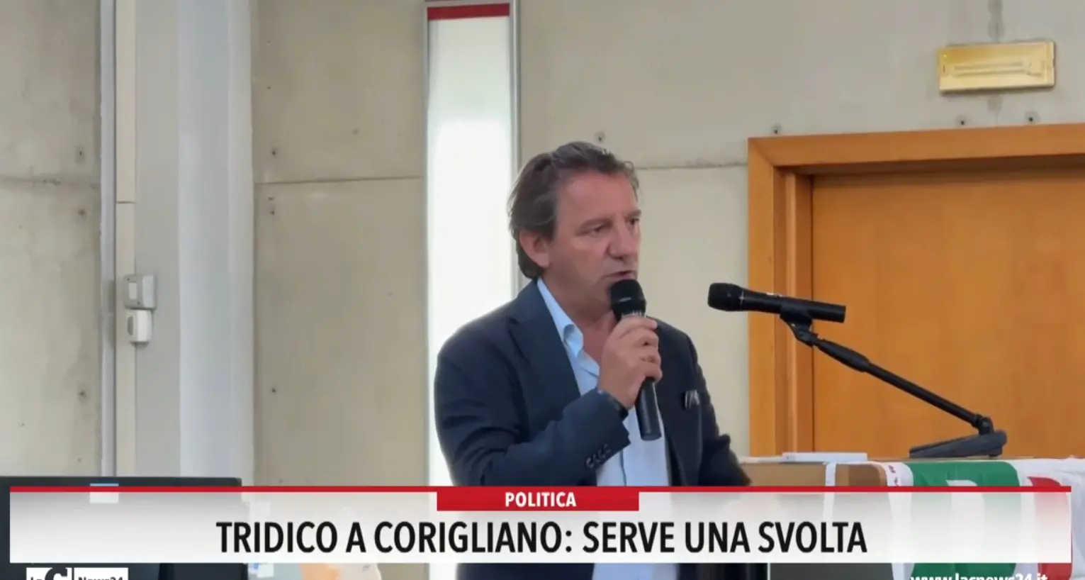 Regionali, Tridico a Corigliano: «Serve una svolta»