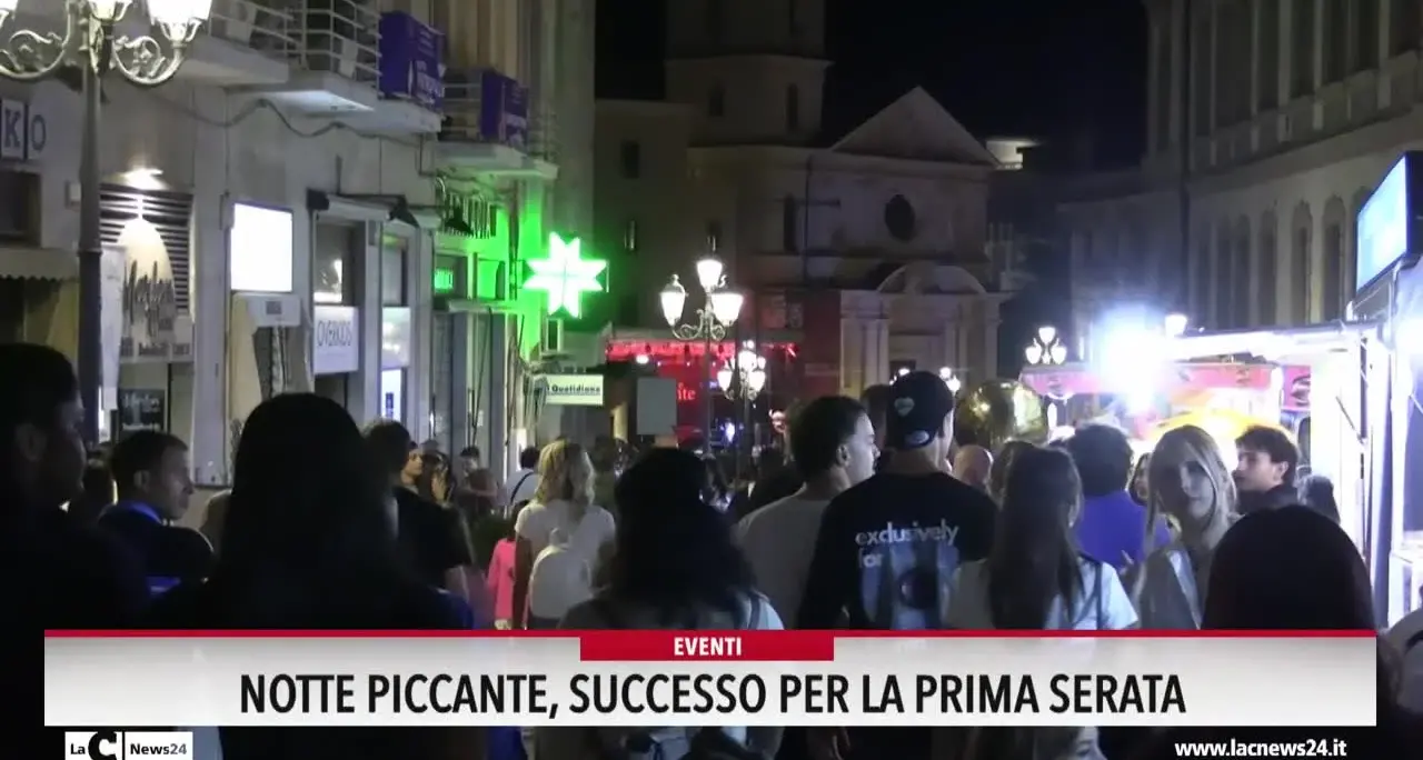 Notte Piccante, successo per la prima serata