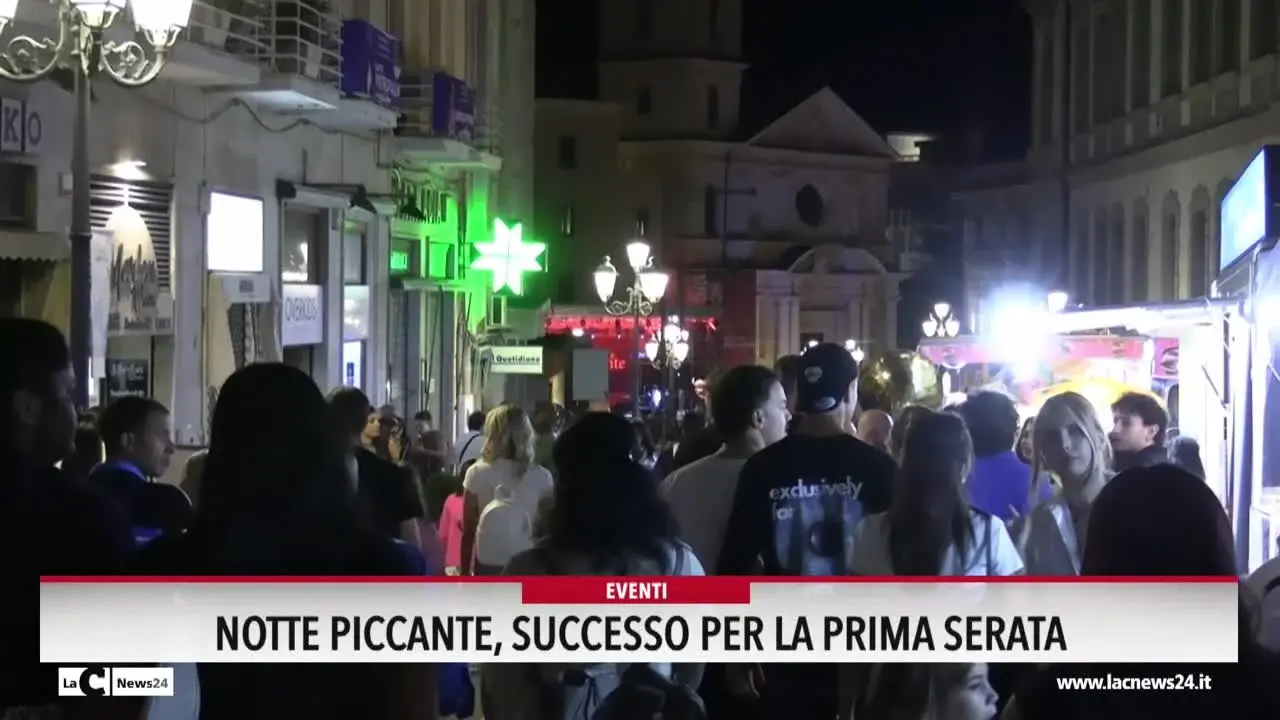 Notte Piccante, successo per la prima serata