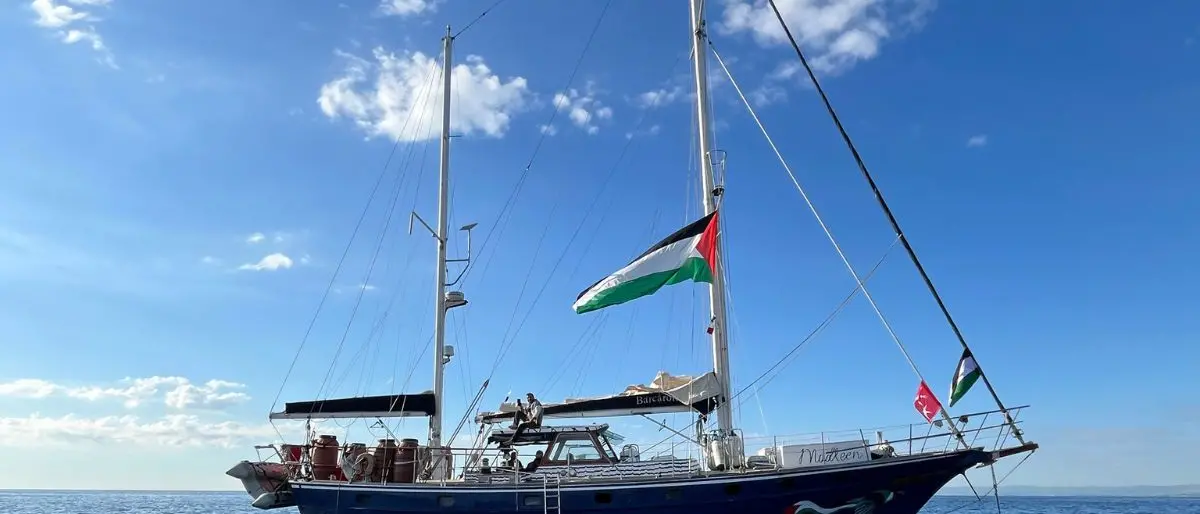 La flottiglia per Gaza partita dalla Sicilia