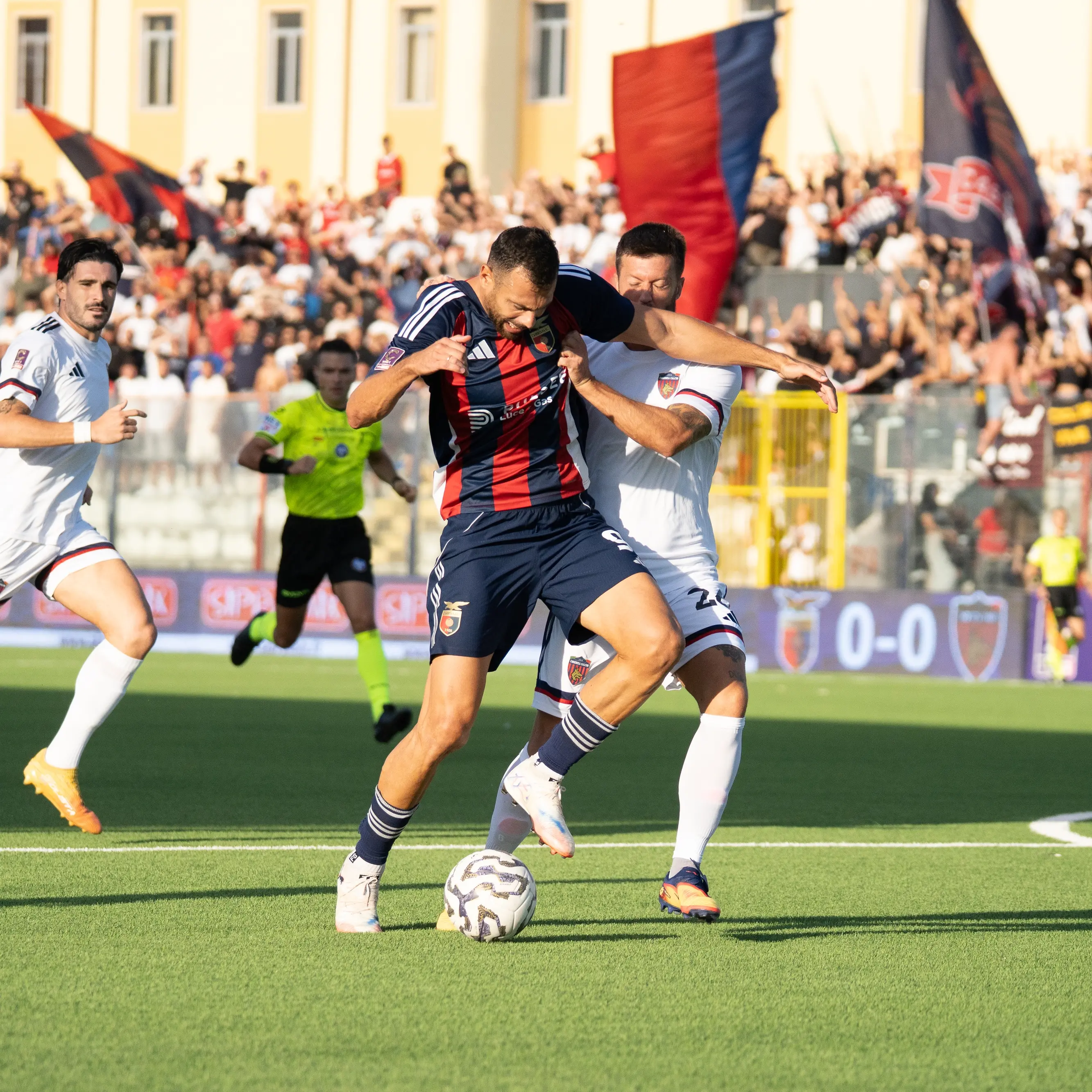 Cosenza e Casertana non si fanno (troppo) male: al “Pinto” finisce 1-1