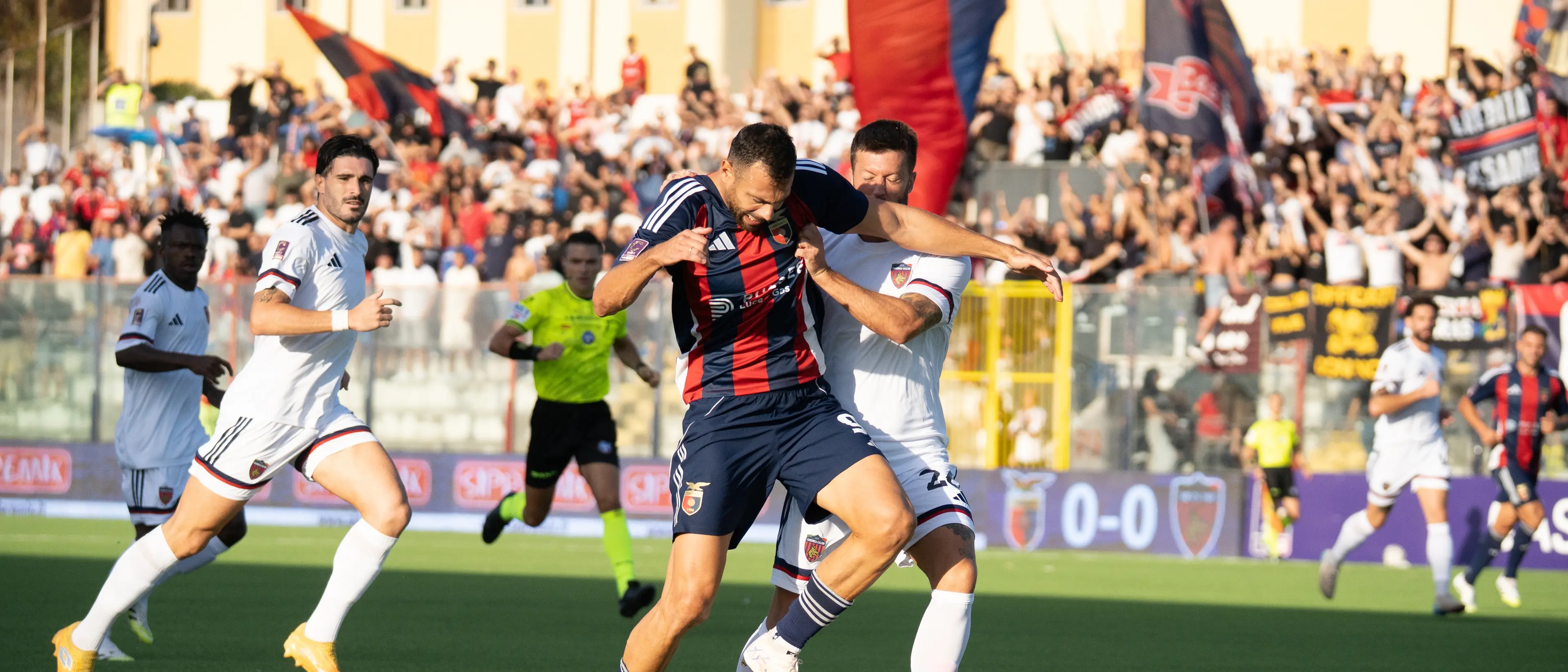 Cosenza e Casertana non si fanno (troppo) male: al “Pinto” finisce 1-1