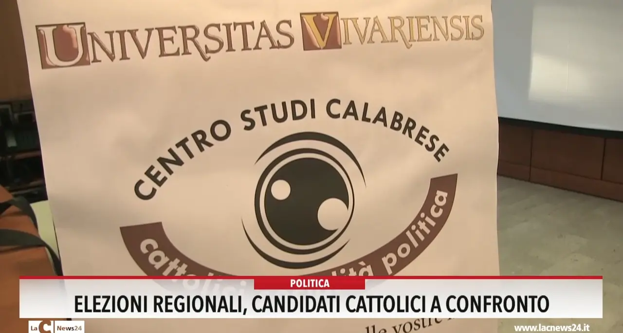 Elezioni regionali, candidati cattolici a confronto