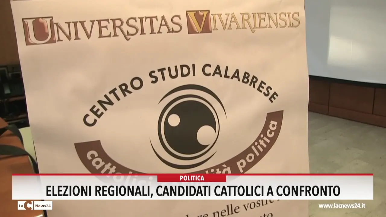Elezioni regionali, candidati cattolici a confronto