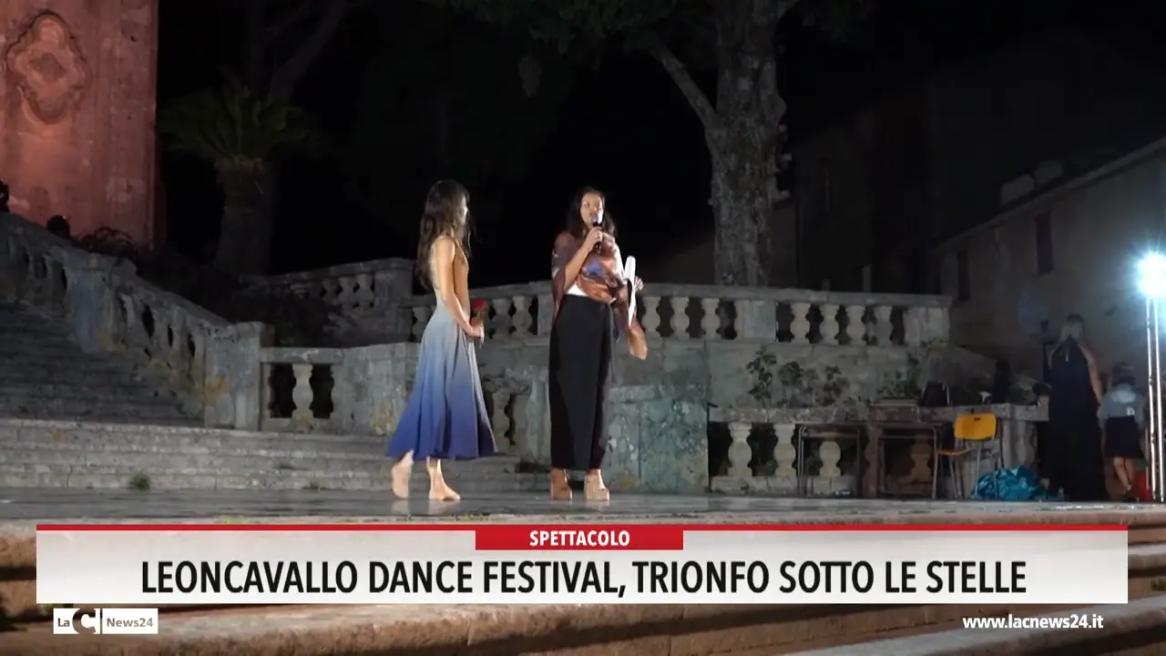 Leoncavallo dance festival, trionfo sotto le stelle