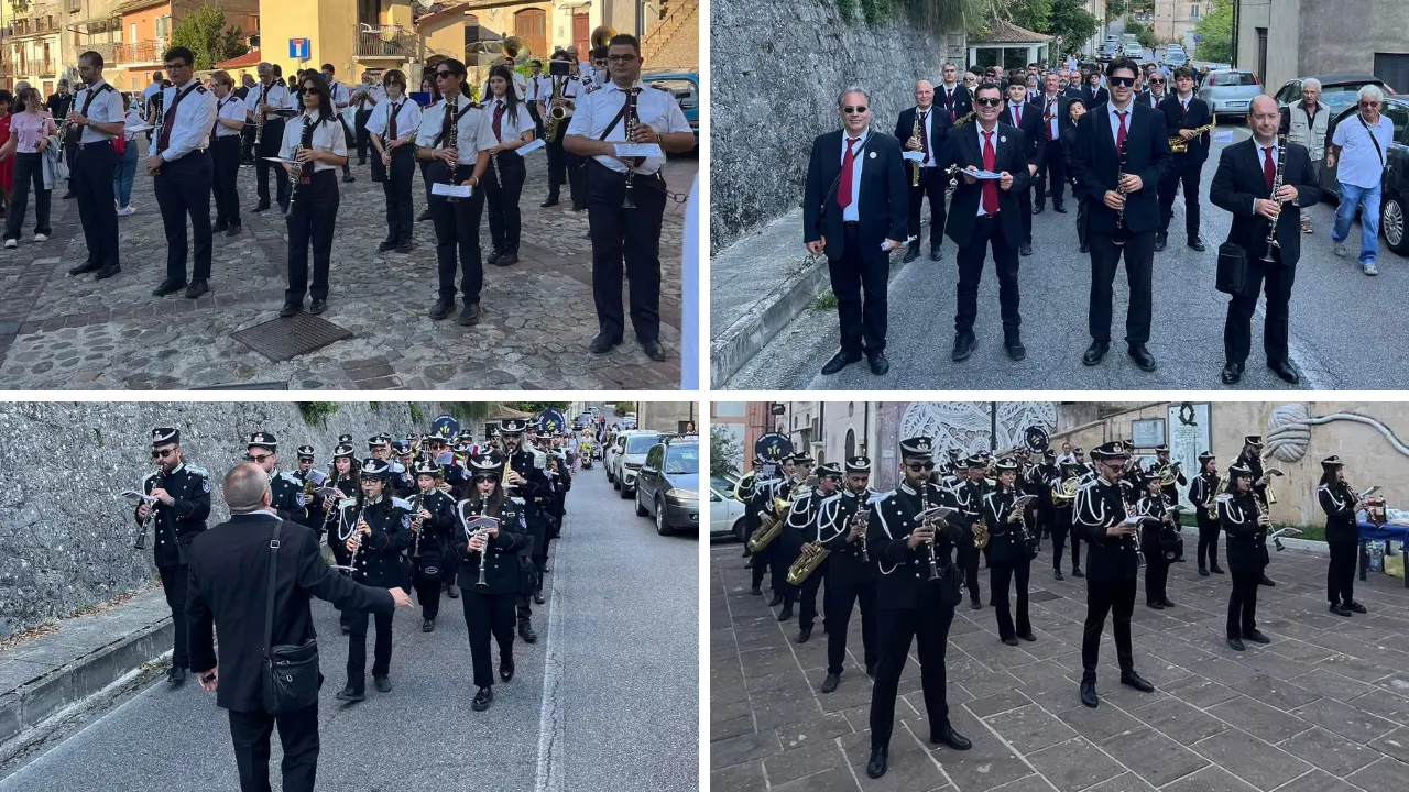 Successo e applausi\u00A0per il primo raduno di bande musicali a Mendicino