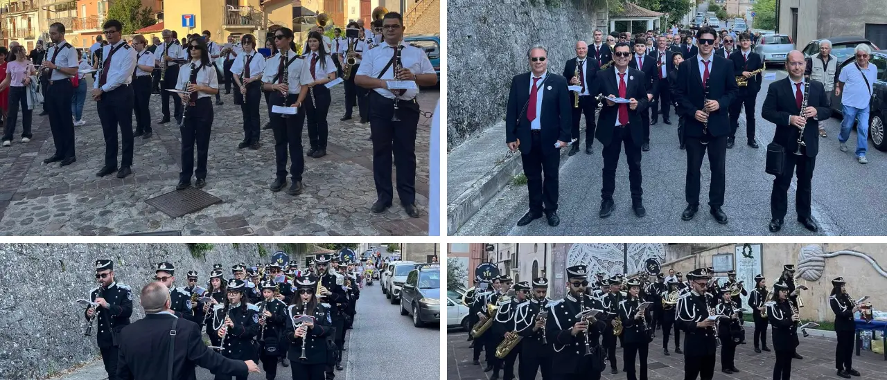 Successo e applausi\u00A0per il primo raduno di bande musicali a Mendicino