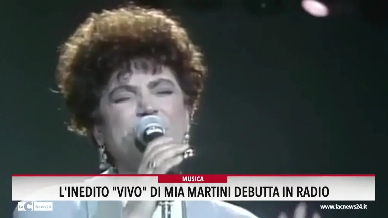 L'inedito \"Vivo\" di Mia Martini debutta in radio
