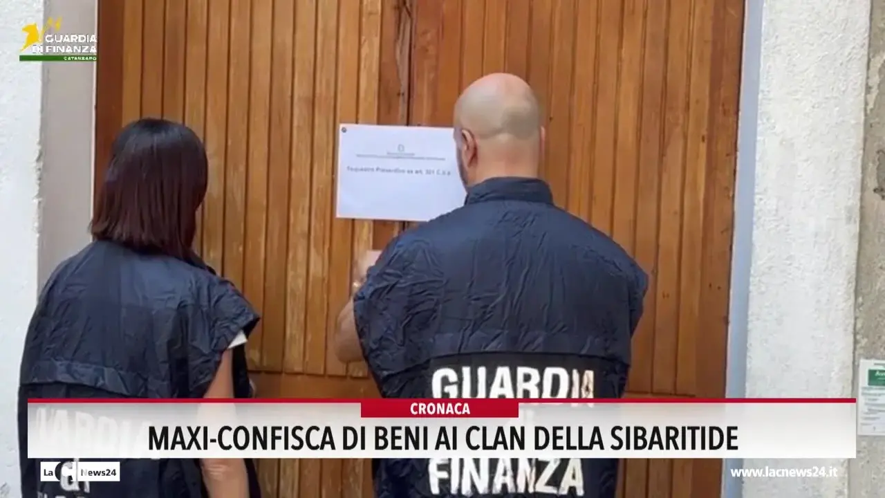 Maxi confisca di beni ai clan della Sibaritide