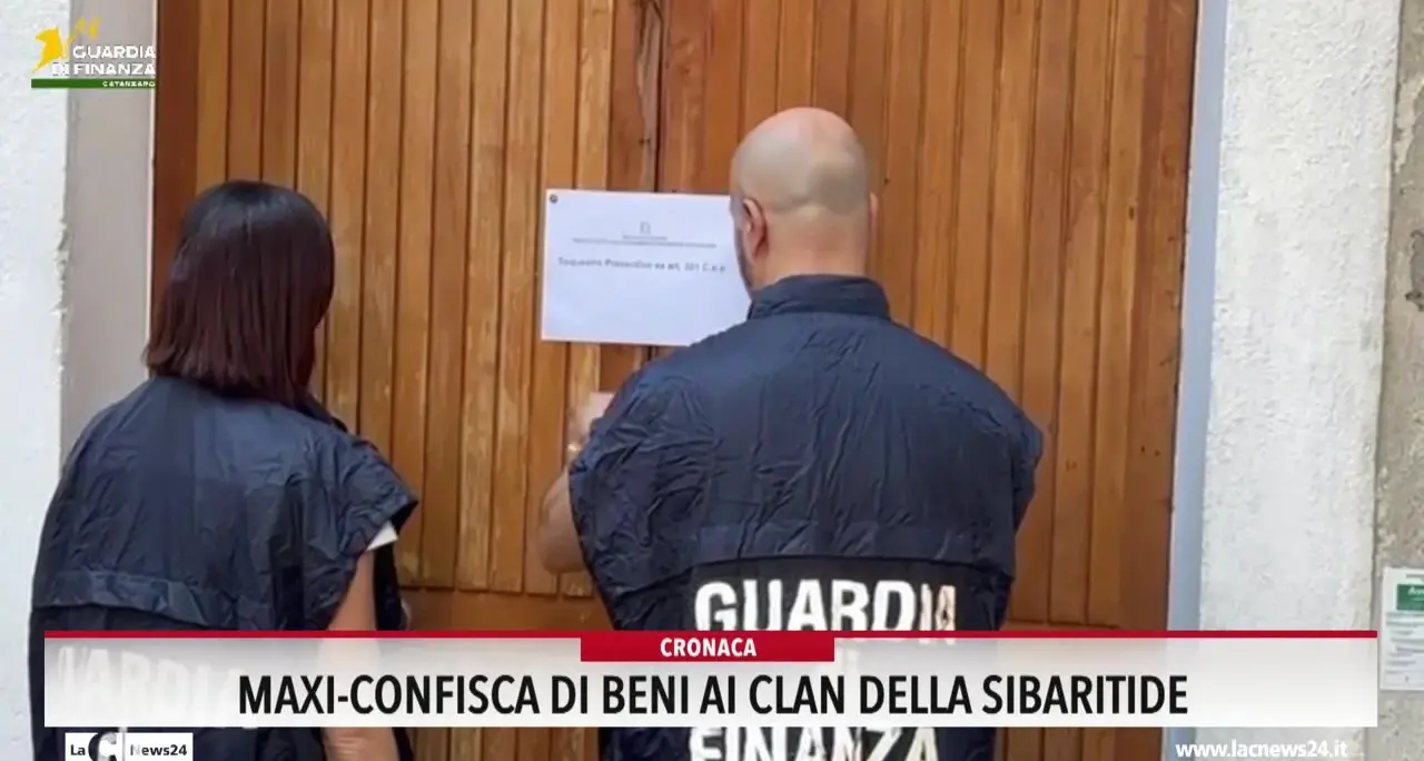 Maxi confisca di beni ai clan della Sibaritide