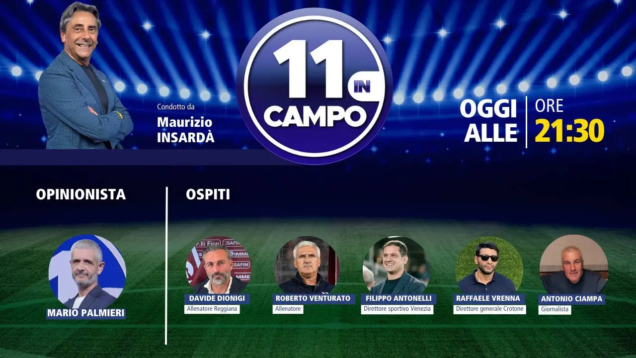 Il direttore generale del Crotone Raffaele Vrenna tra gli ospiti di “11 in campo”: appuntamento alle 21.30 su LaC Tv\n