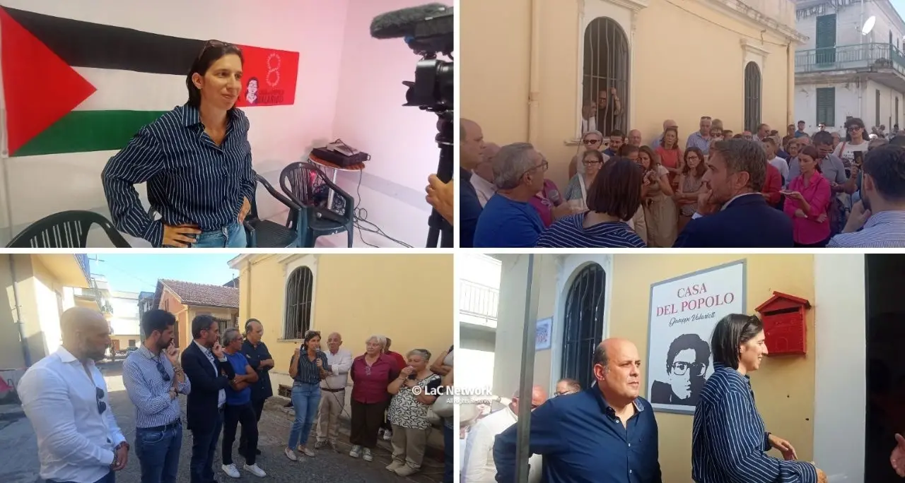 Elly Schlein a Rosarno con Tridico: «Questa è casa vostra, la ’ndrangheta è fuori posto»\n