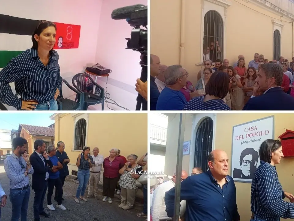 Elly Schlein a Rosarno con Tridico: «Questa è casa vostra, la ’ndrangheta è fuori posto»
