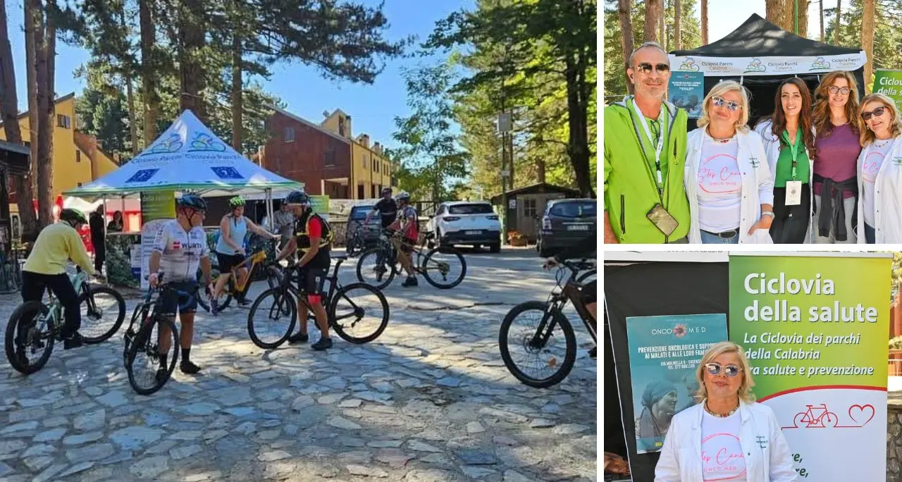 La Ciclovia dei Parchi e del Benessere: in Calabria tre giorni di pedalate, salute e natura\n