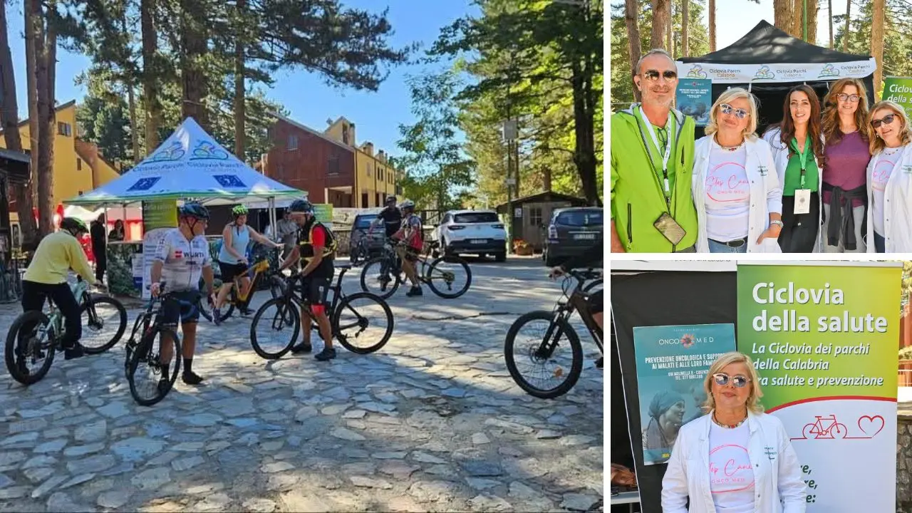 La Ciclovia dei Parchi e del Benessere: in Calabria tre giorni di pedalate, salute e natura\n