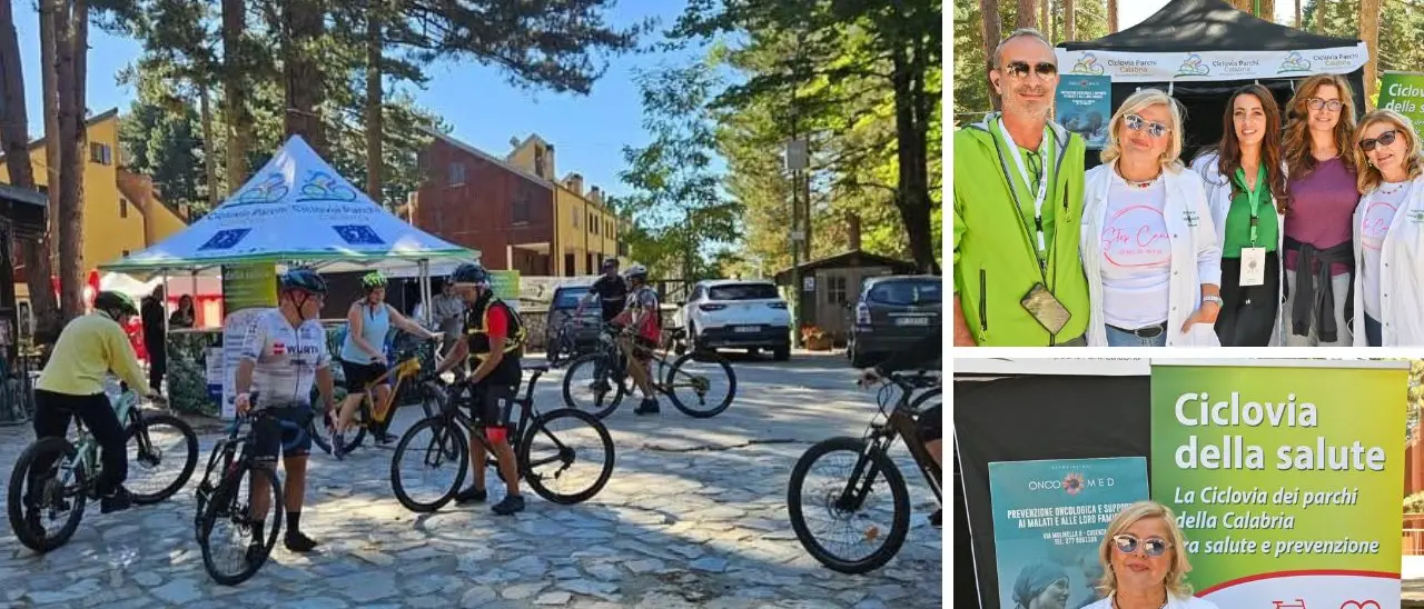 La Ciclovia dei Parchi e del Benessere: in Calabria tre giorni di pedalate, salute e natura\n