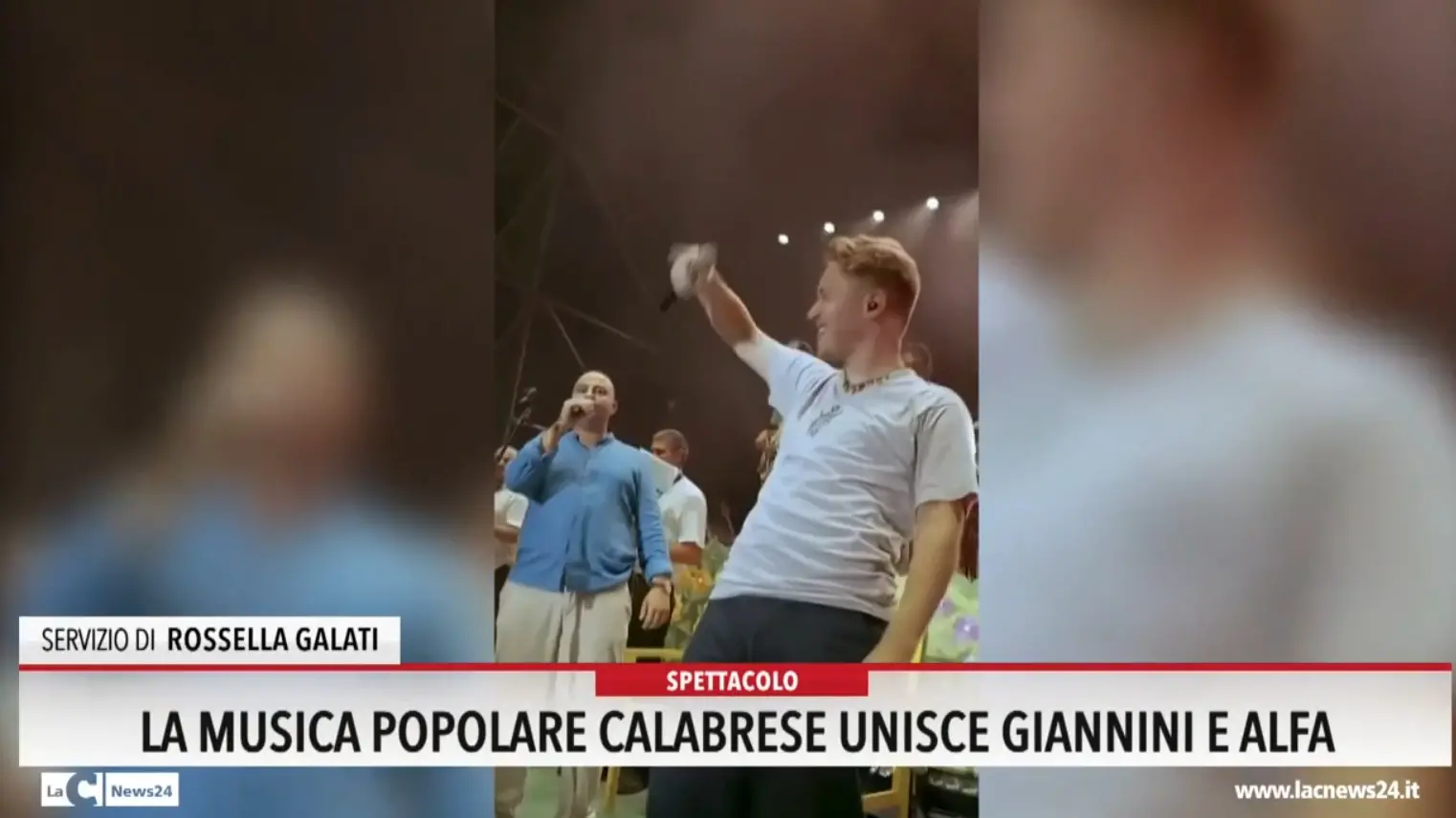La musica popolare calabrese unisce Giannini e Alfa