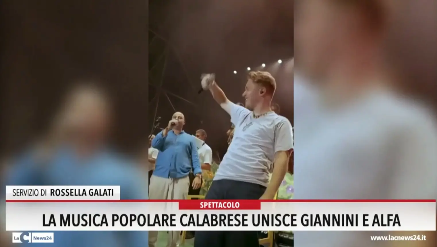 La musica popolare calabrese unisce Giannini e Alfa