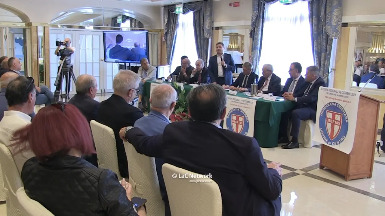 Regionali, a\u00A0Vibo\u00A0l’Udc presenta i candidati e spinge Occhiuto: «Sulla sanità ha fatto un ottimo lavoro». E sul concetto di\u00A0famiglia: «Solo uomo-donna-figli»\n