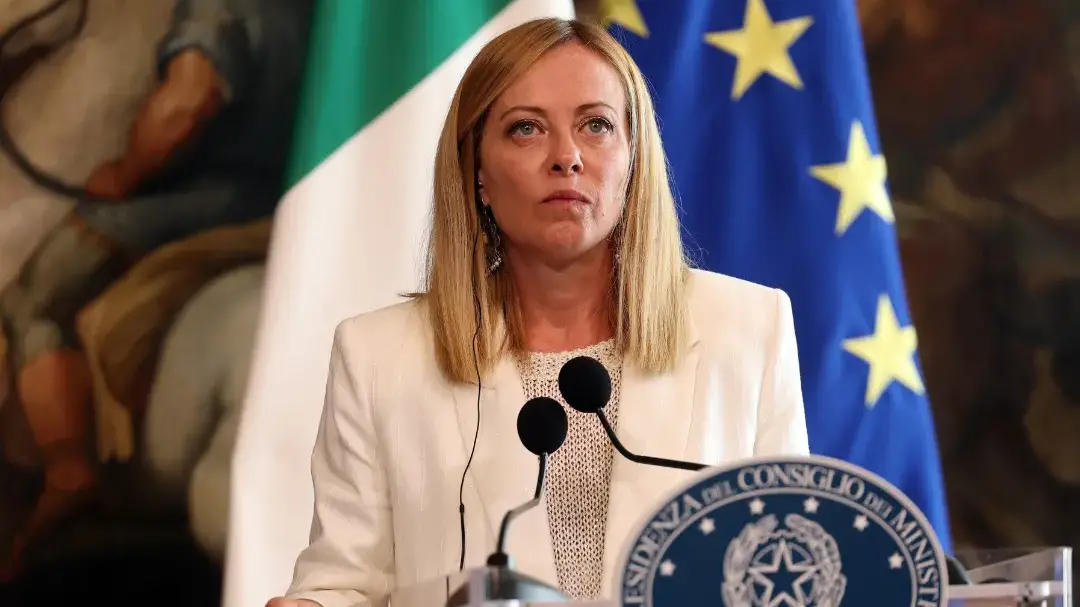 <p>La premier Giorgia Meloni - foto di archivio</p>\\n