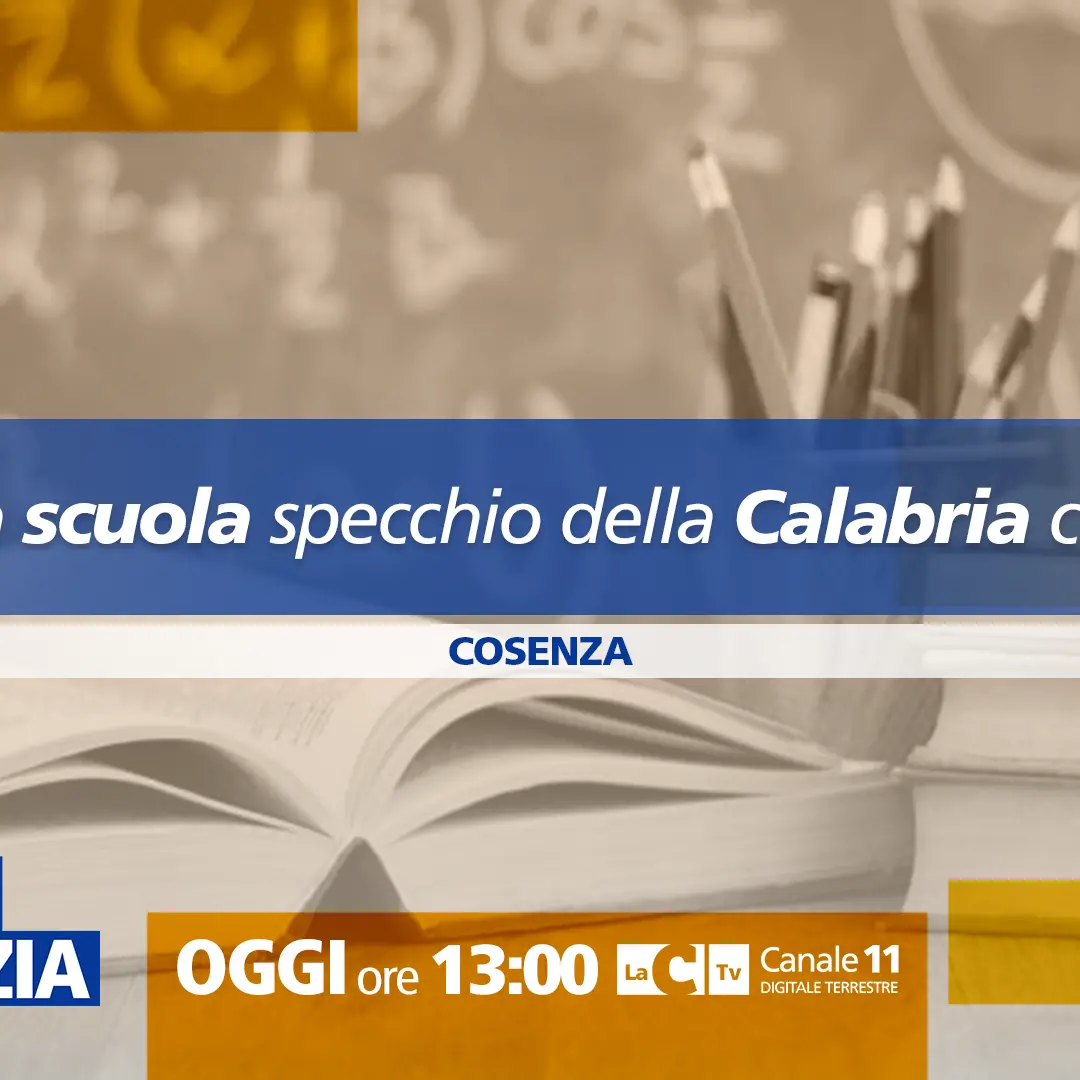 A Dentro la Notizia focus sui nodi irrisolti della scuola calabrese: appuntamento alle 13 su LaC Tv
