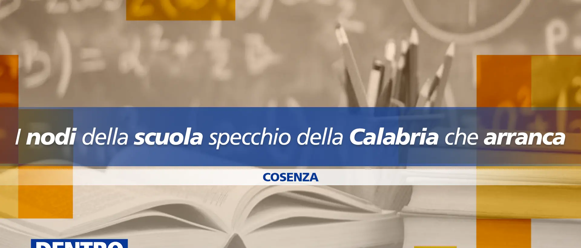 A Dentro la Notizia focus sui nodi irrisolti della scuola calabrese: appuntamento alle 13 su LaC Tv