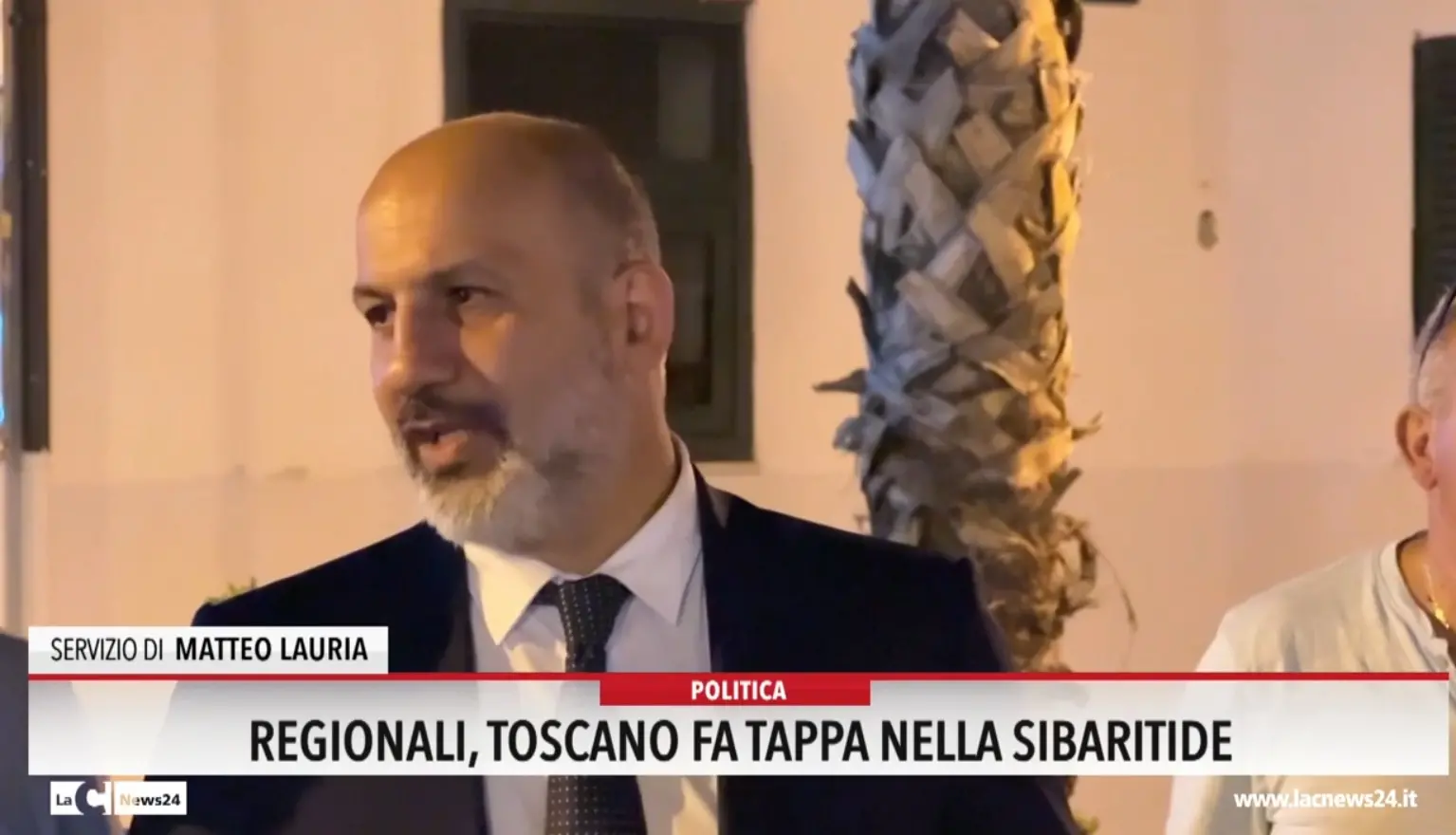 Regionali, Toscano fa tappa nella Sibaritide