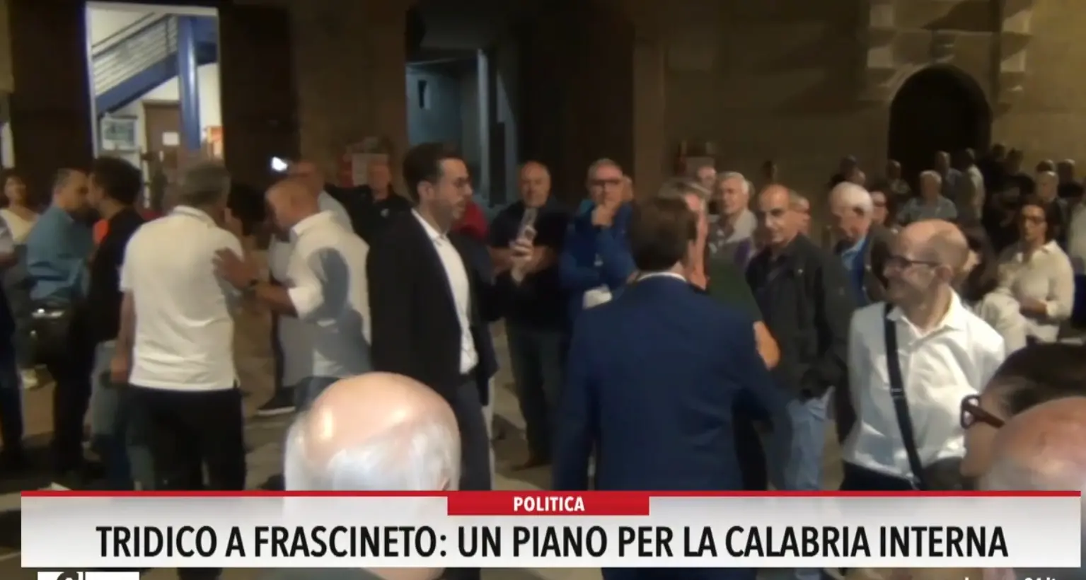 Tridico a Frascineto: «Un piano per la Calabria interna»