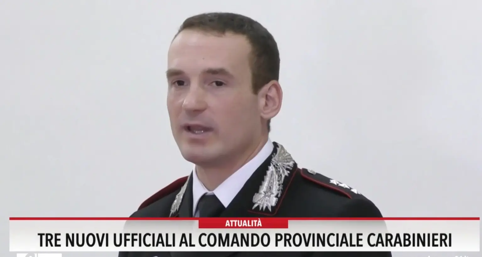 Nel Catanzarese tre nuovi ufficiali al comando provinciale carabinieri
