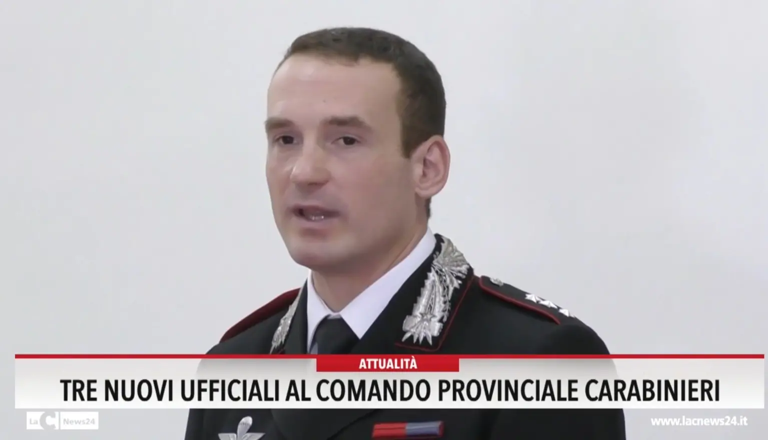 Nel Catanzarese tre nuovi ufficiali al comando provinciale carabinieri