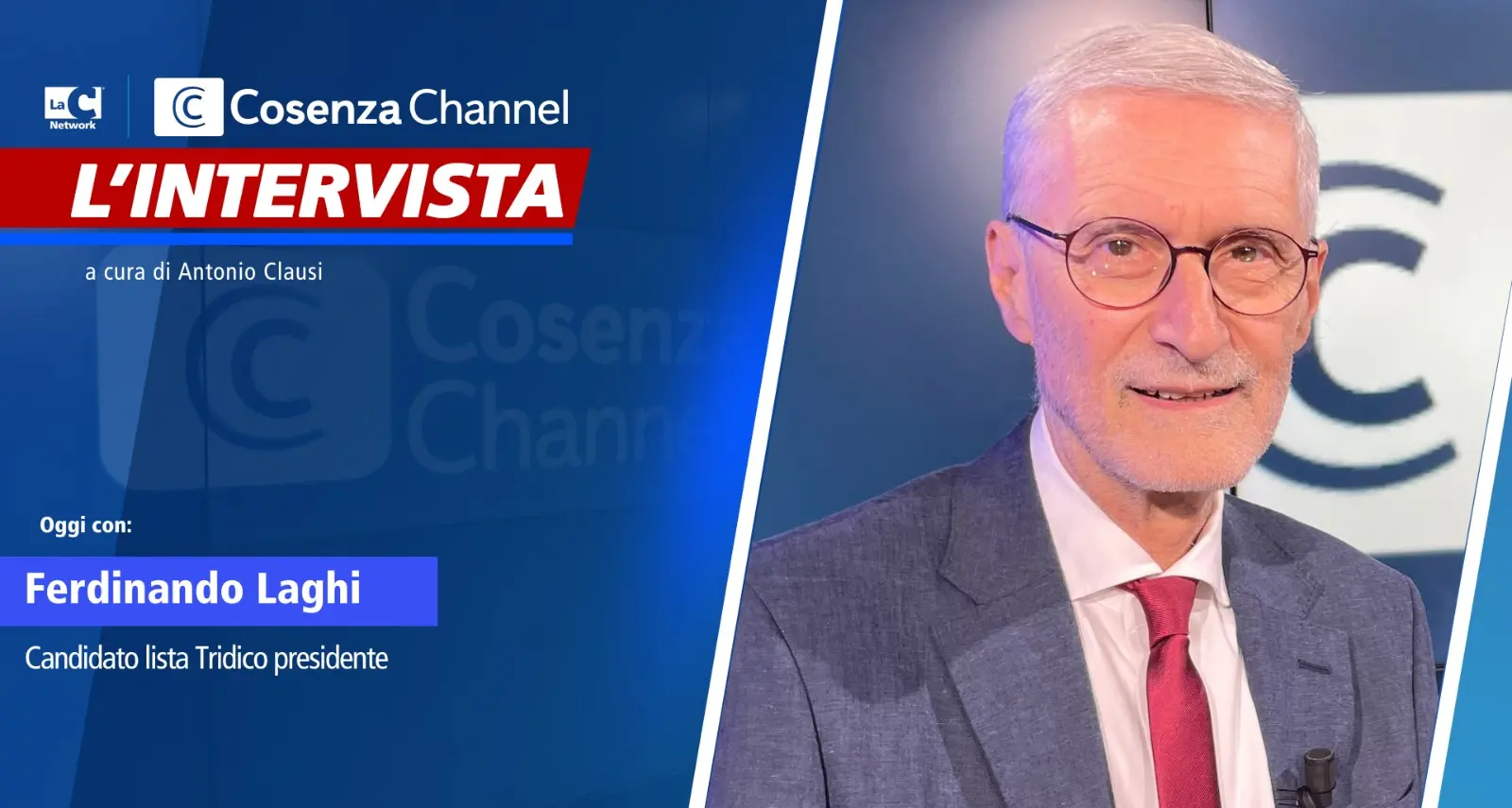 Regionali Calabria, intervista al candidato Ferdinando Laghi: «Ecco cosa proponiamo»