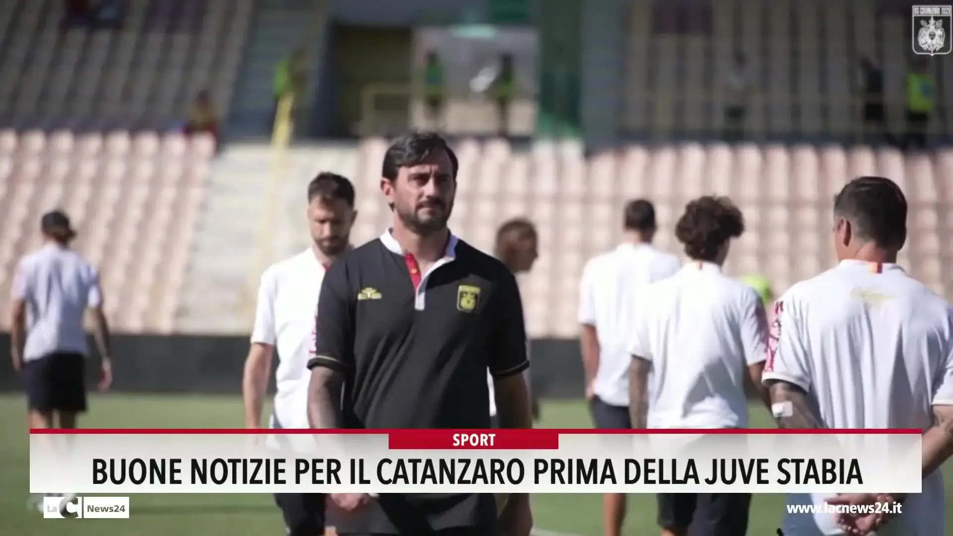 Buone notizie per il Catanzaro prima della Juve Stabia