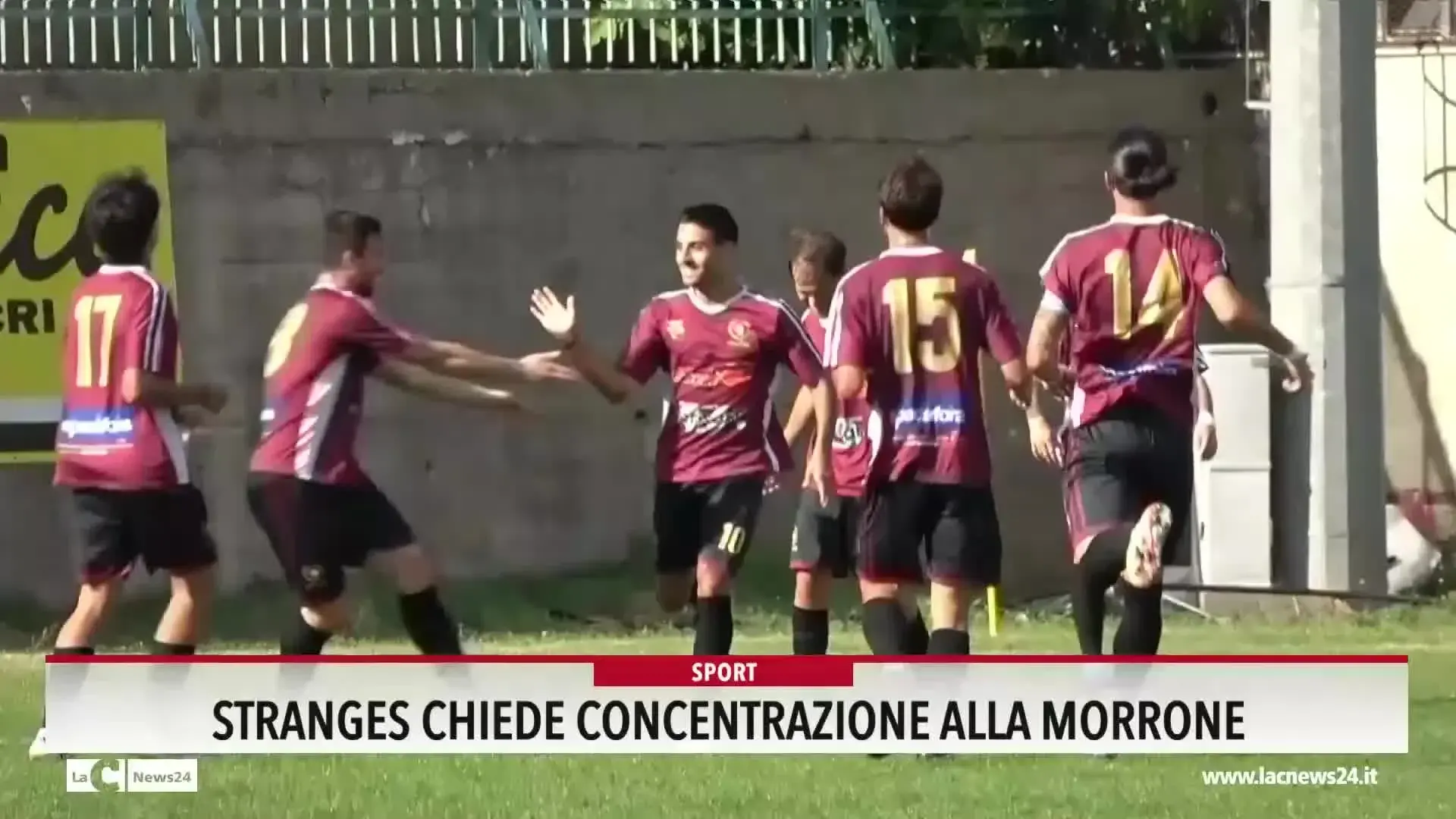 Stranges chiede concentrazione alla Morrone