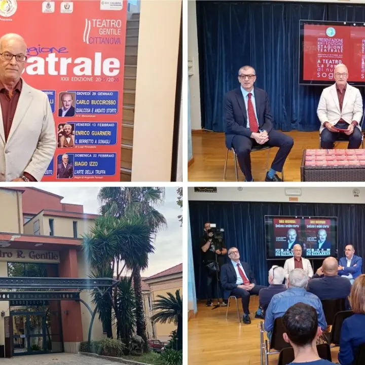 Cittanova, presentata la nuova stagione\u00A0del Teatro Gentile: tra gli ospiti Amanda Sandrelli, Roberto Saviano e Biagio Izzo\n