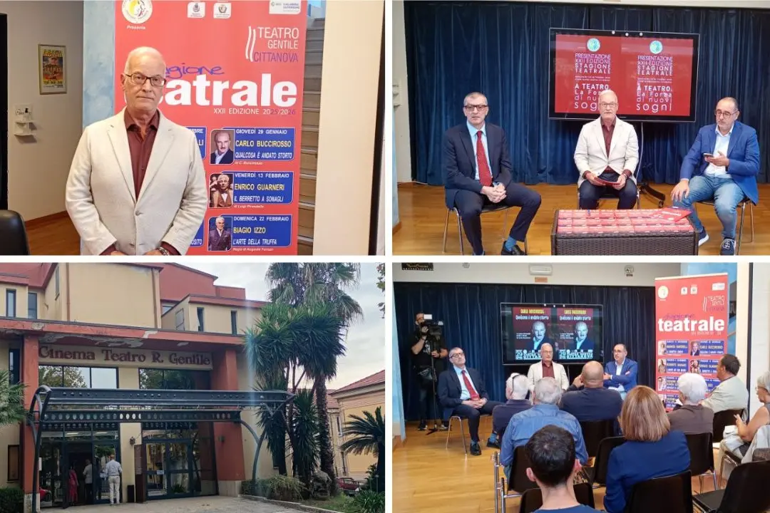 Cittanova, presentata la nuova stagione\u00A0del Teatro Gentile: tra gli ospiti Amanda Sandrelli, Roberto Saviano e Biagio Izzo\n