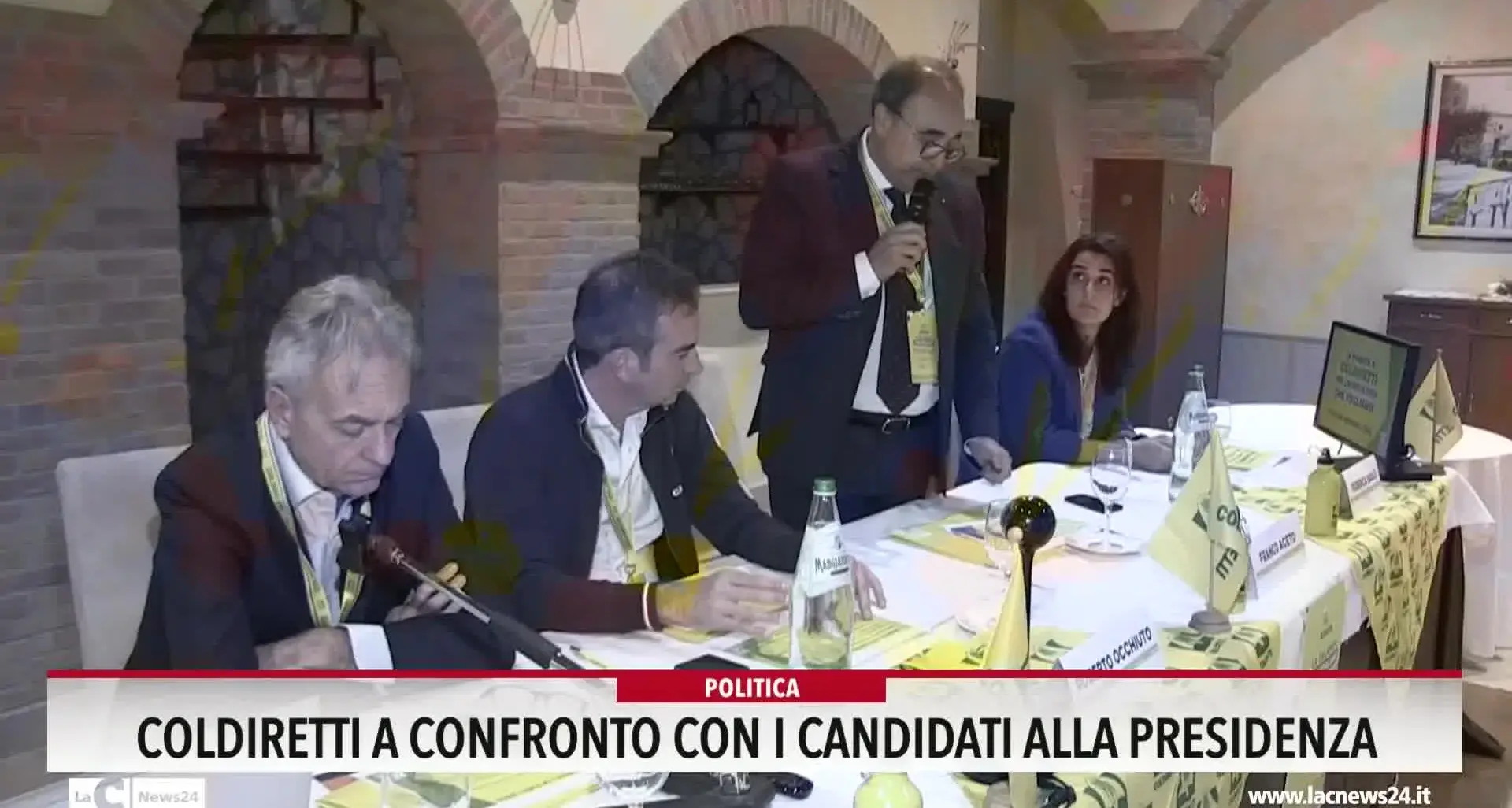 Coldiretti a confronto con i candidati alla presidenza