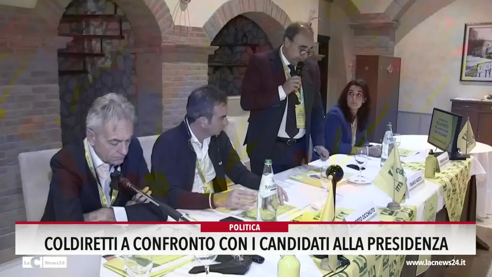 Coldiretti a confronto con i candidati alla presidenza