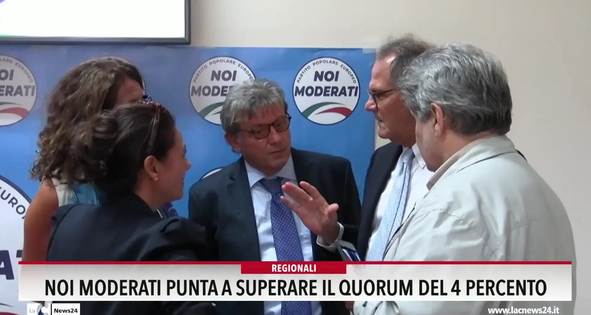 Noi Moderati punta a superare il quorum del 4 percento