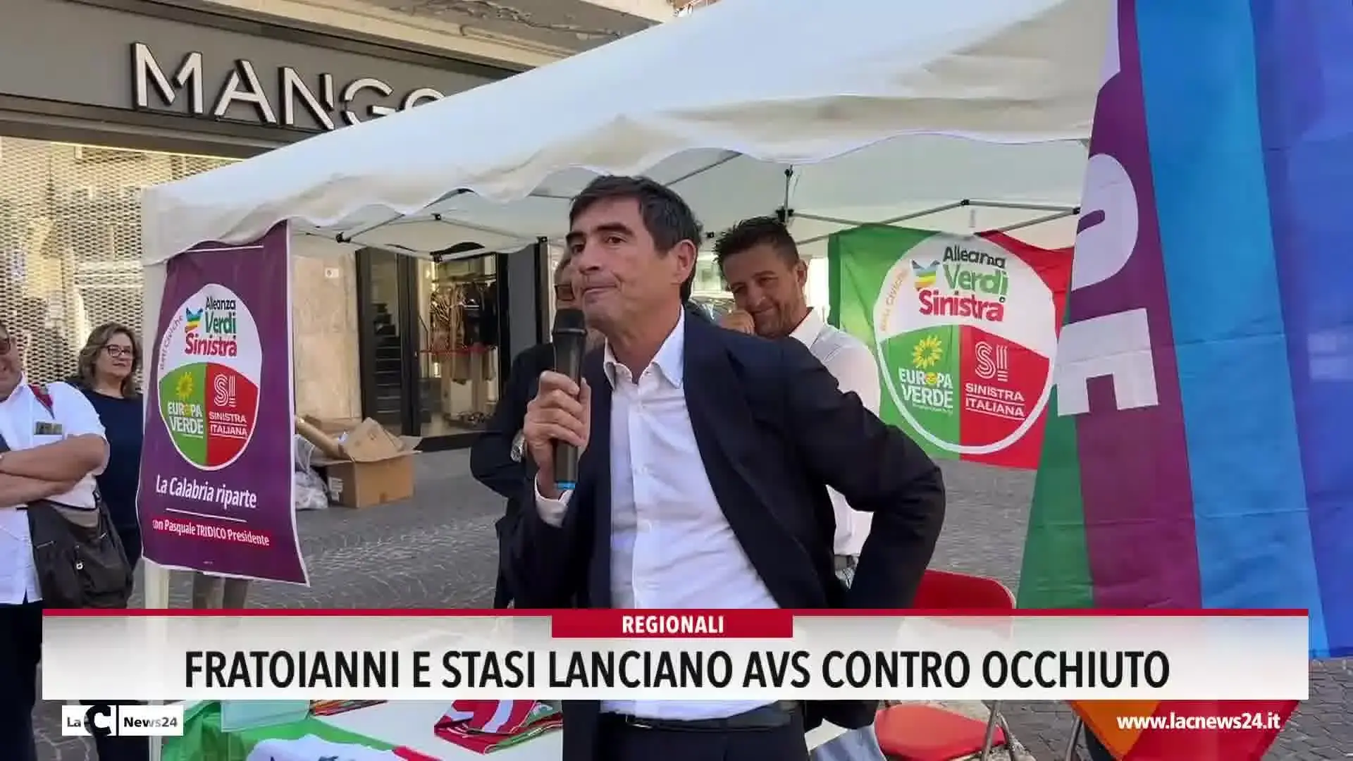 Fratoianni e Stasi lanciano Avs contro Occhiuto