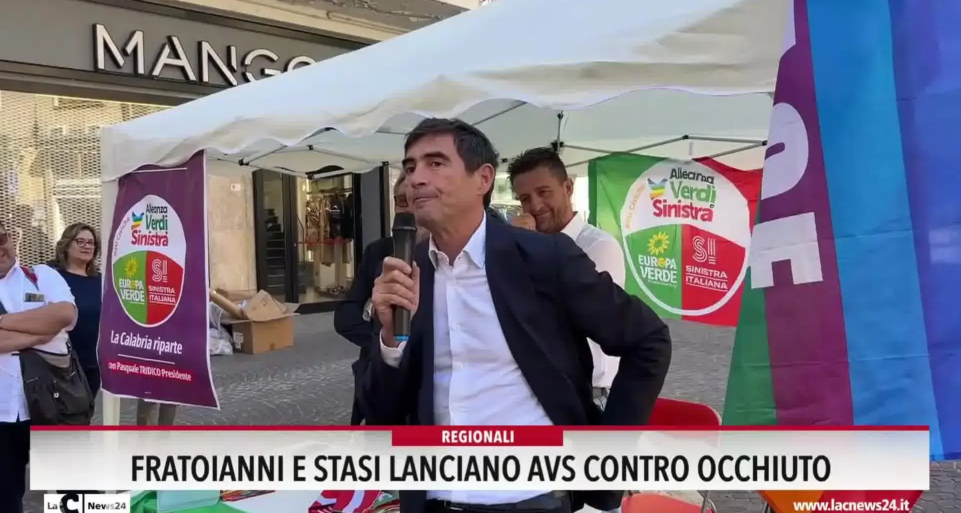 Fratoianni e Stasi lanciano Avs contro Occhiuto