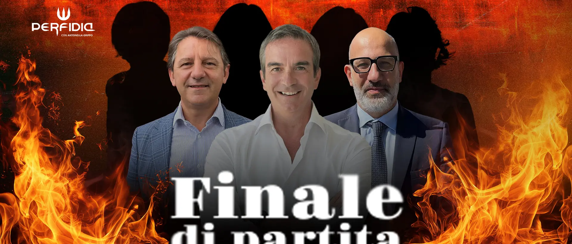 Finale di partita, questa sera a Perfidia lo scontro tra Occhiuto, Tridico e Toscano: appuntamento alle 21,30\n